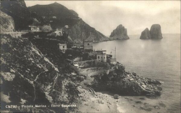 Capri Piccola Marina Torre Saracena