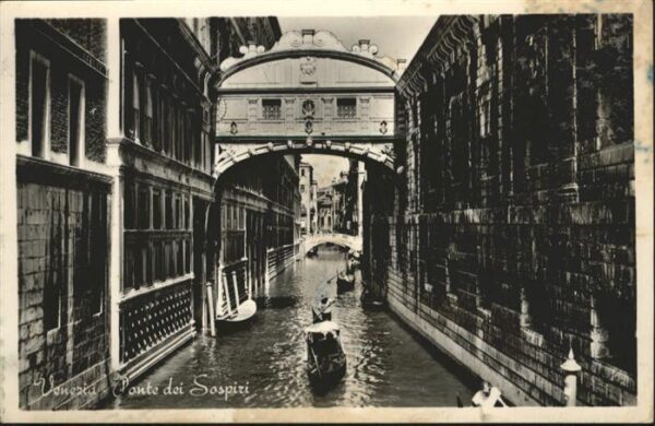 Venezia Venedig Pont des Sospiri