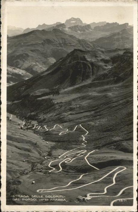 Dolomiti Passo Pordoi m. 2250
