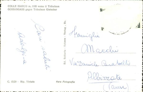 Colle Isarco m. 1100 verso il Tribulaun Gletscher – Bild 2
