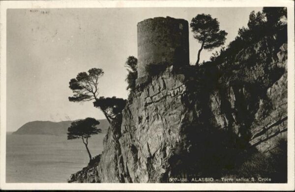 ALASSIO Savona Liguria IT Torre antica S. Croce