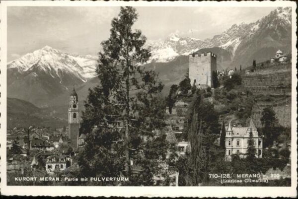 Meran Merano Pulverturm Kurort