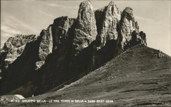 Gruppo Sella Le Tre Torri Di Sella m. 2688-2597-2533