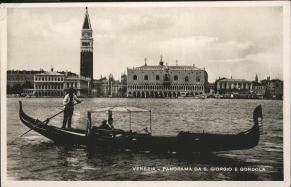 Venezia Venedig Gondola
