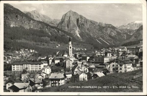 Cortina d Ampezzo Col Rosa (m. 2165)