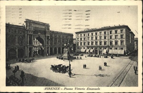 Firenze Florenz Piazza Vittorio Emanuele