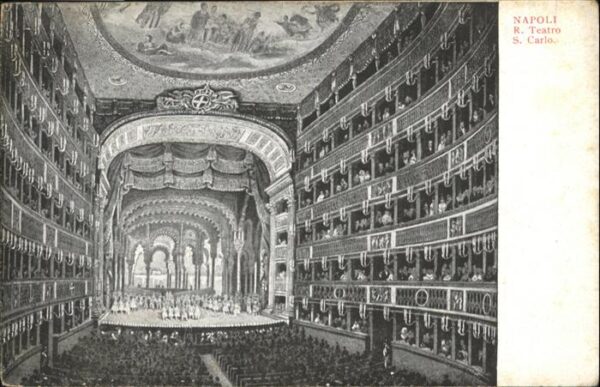 Napoli Neapel Teatro S. Carlo