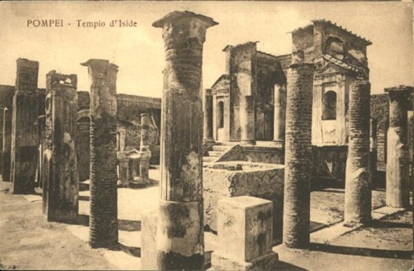 Pompei Temlio d`Iside