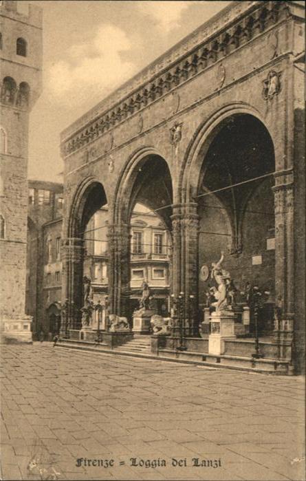 Firenze Florenz Loggia del Lanzi