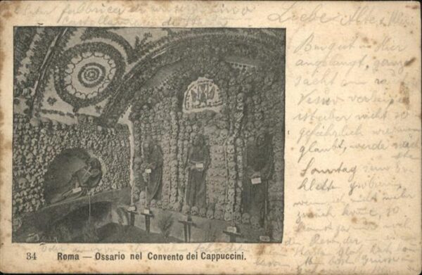 Rom Roma Ossario nel Convento dei Cappuccini