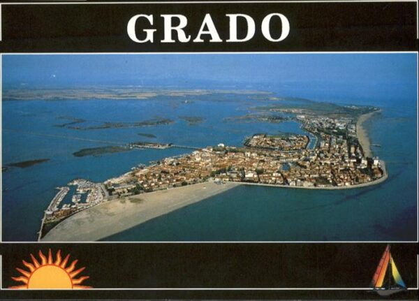 Grado Gorizia Luftaufnahme
