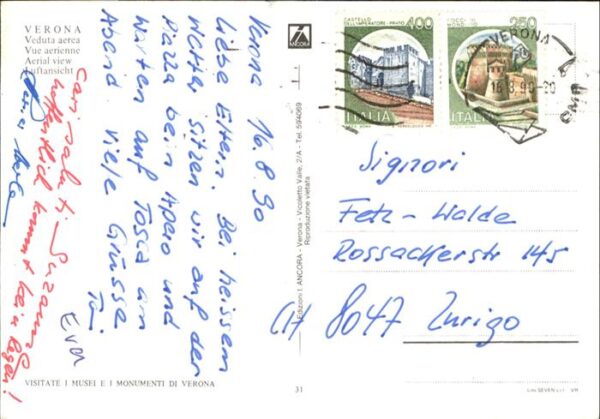 Verona Veneto Luftaufnahme – Bild 2