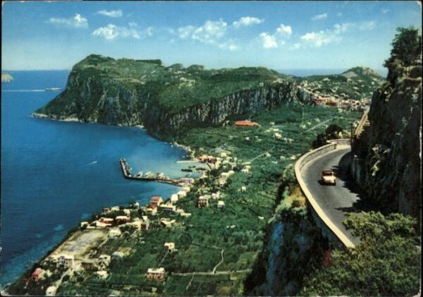 Capri Punta Tiberio della Strada die Anacapri