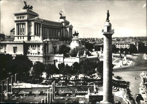 Rom Roma Altare della Parid e Colonna Traiana