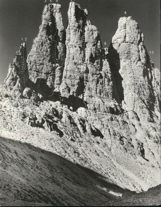 Gruppo del Catinaccio Torii di Vajolet (m. 2805)