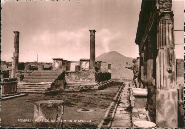 Pompei Portico Del Tempio D Apollo