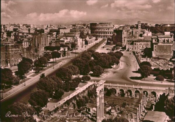 Rom Roma Via dei Fori Imperiali e Colosseo