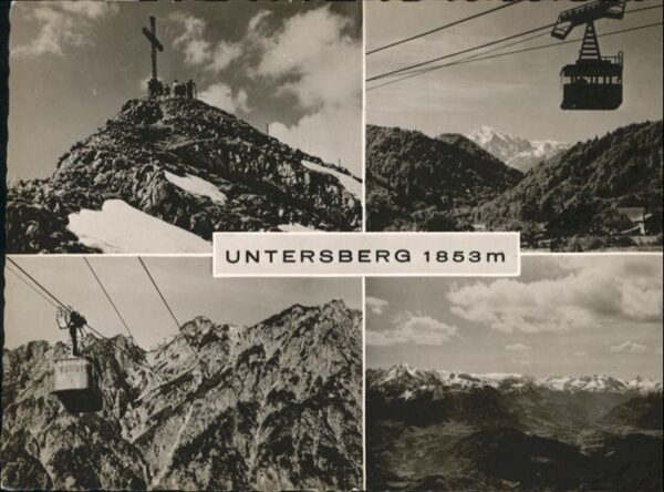 Untersberg Seilbahn Kreuz