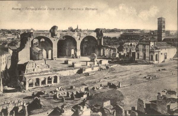 Rom Roma Tempio Pace S Francesca Romana