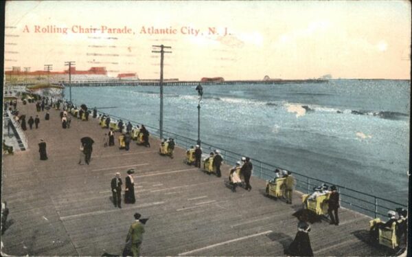 Atlantic City New Jersey Rolling Chair Parade