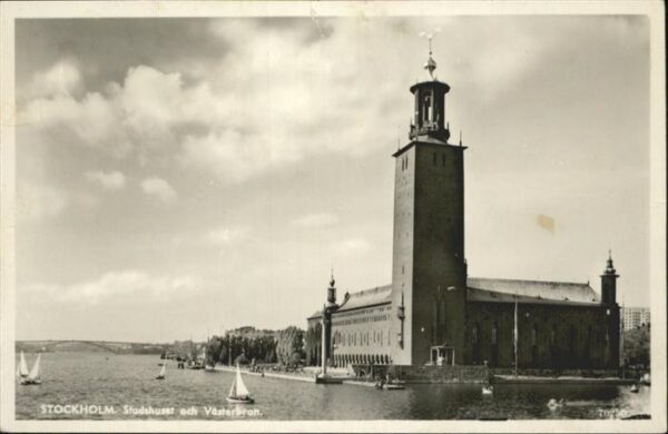 Stockholm Stadshuiset Boot