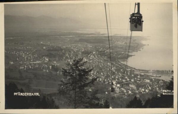 Bregenz Vorarlberg Pfänderbahn