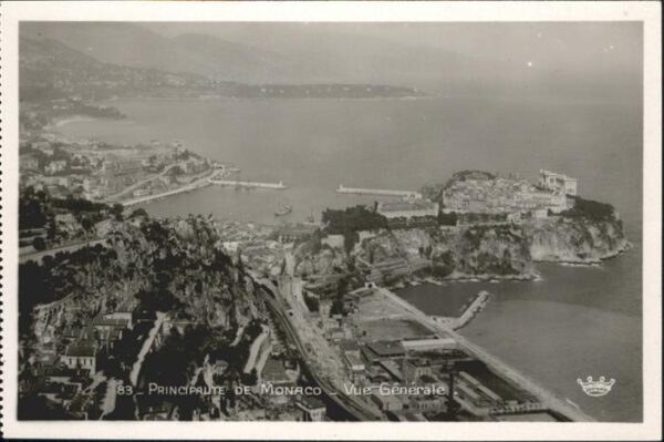 Monaco Fliegeraufnahme