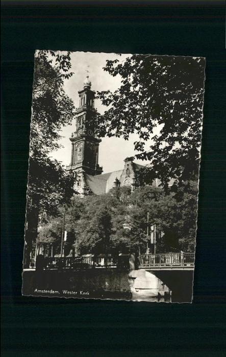 Amsterdam Niederlande Wester Kerk