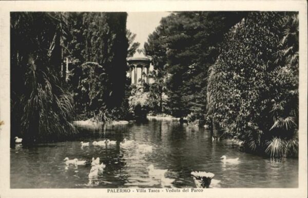 Palermo Sicilia Villa Tasca Parco Schwan