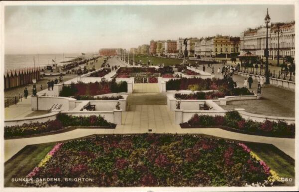 Brighton East Sussex Sunken Gardens