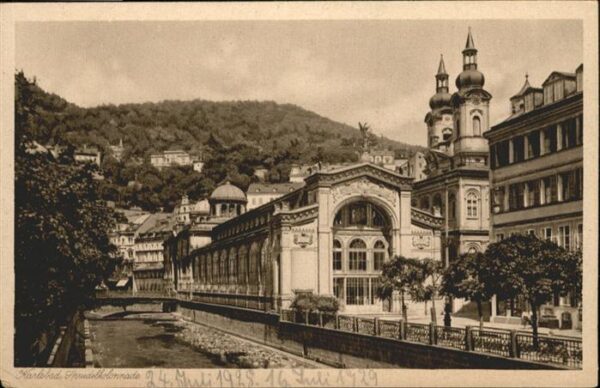 Karlsbad Eger Sprudelkolonade