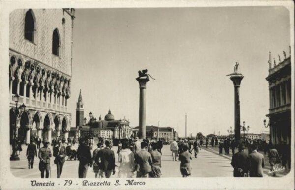 Venezia Venedig Piazzetta S Marco