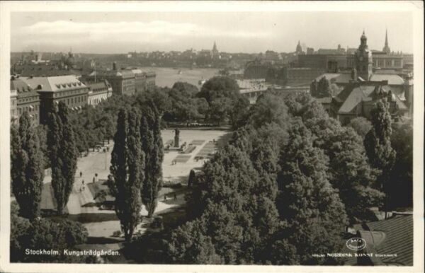 Stockholm Kungsträdgärden