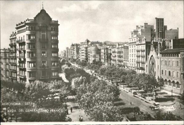 Barcelona Cataluna Generalisimo Franco