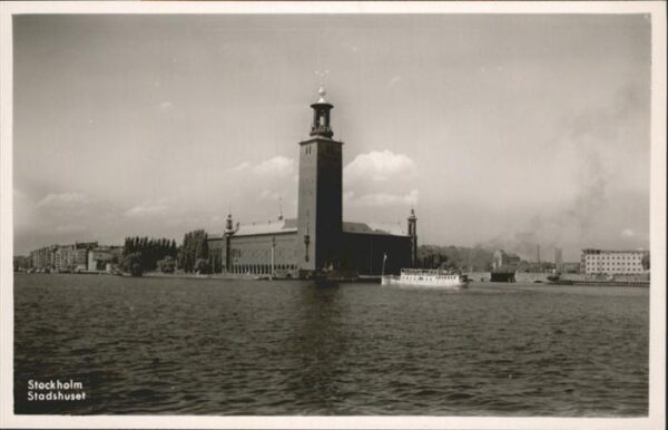 Stockholm Stadshuset Schiff