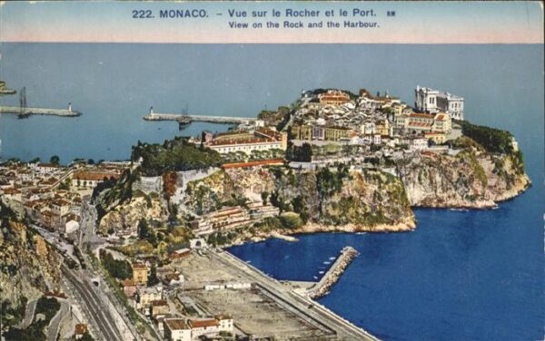 Monaco Rocher et la Port