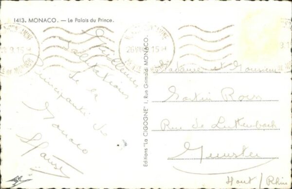 Monaco Palais du Prince – Bild 2