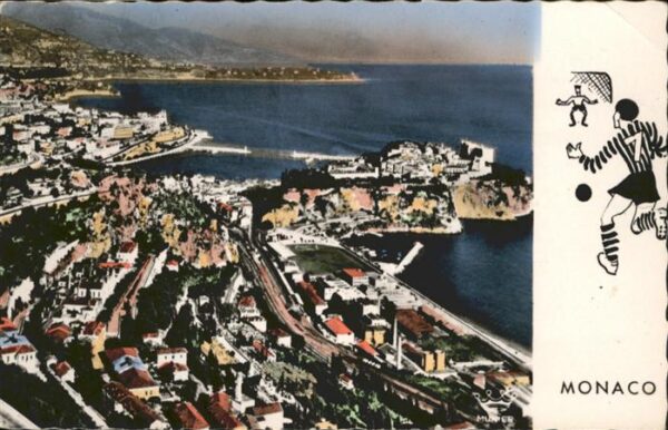 Monaco Fliegeraufnahme