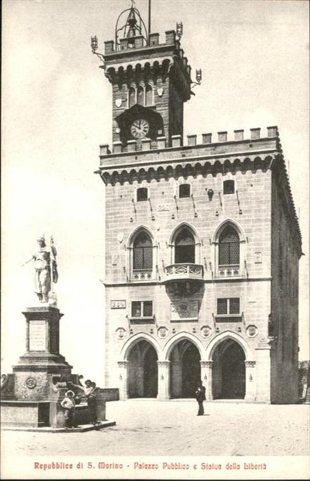 San Marino San Marino Palazzo Pubblica