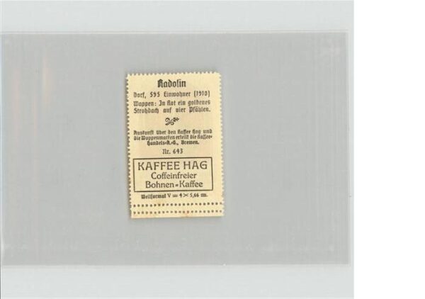 Radolin Briefmarke – Bild 2