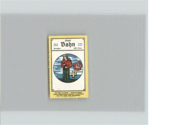Bahn Briemarke