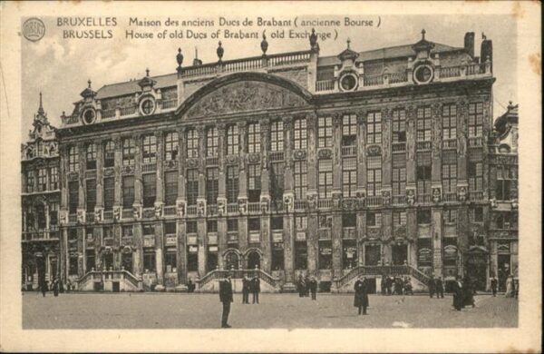 Bruxelles Bruessel House of old Ducs Brabant