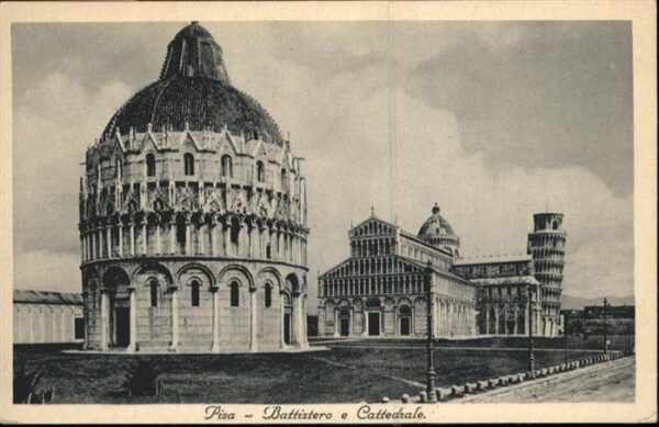 Pisa Battistero Cattedrale