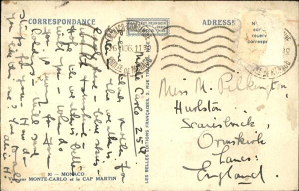 Monaco Monte Carlo Cap Martin Schiff – Bild 2