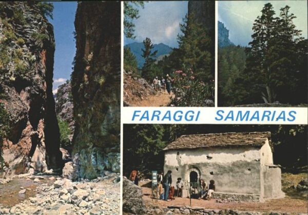 Kreta Crete Faraggi Samarias