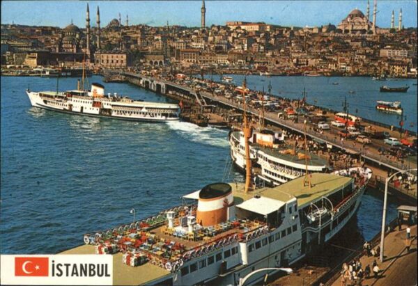 Istanbul Constantinopel Schiff