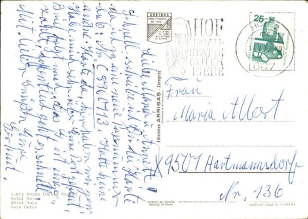 Rosas Costa Brava Cataluna Hotel Goya – Bild 2