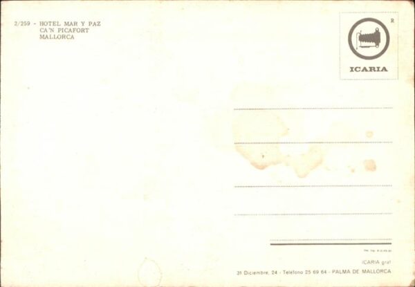 Mallorca Ca`N Picafort
Hotel Mar y Paz – Bild 2