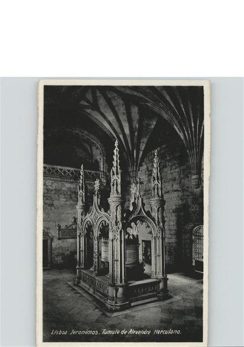 Lissabon Jeronimos
tumula de Alexandre Herculan
