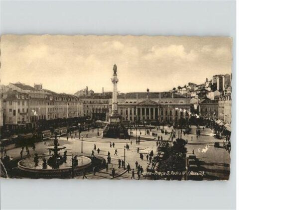Lissabon Praca de Pedro IV. (Rossio)